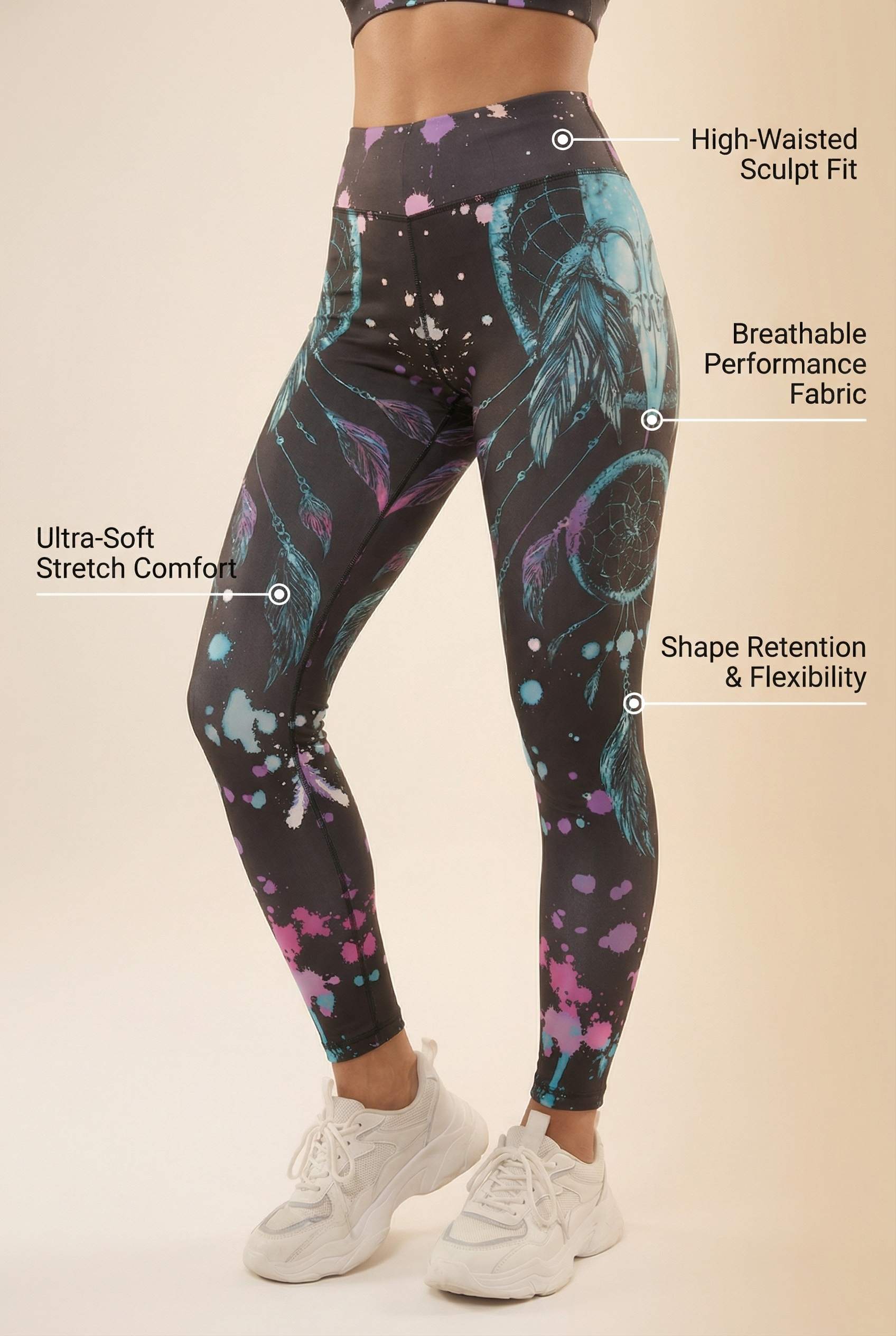 StudioPrint High-Waist Legging