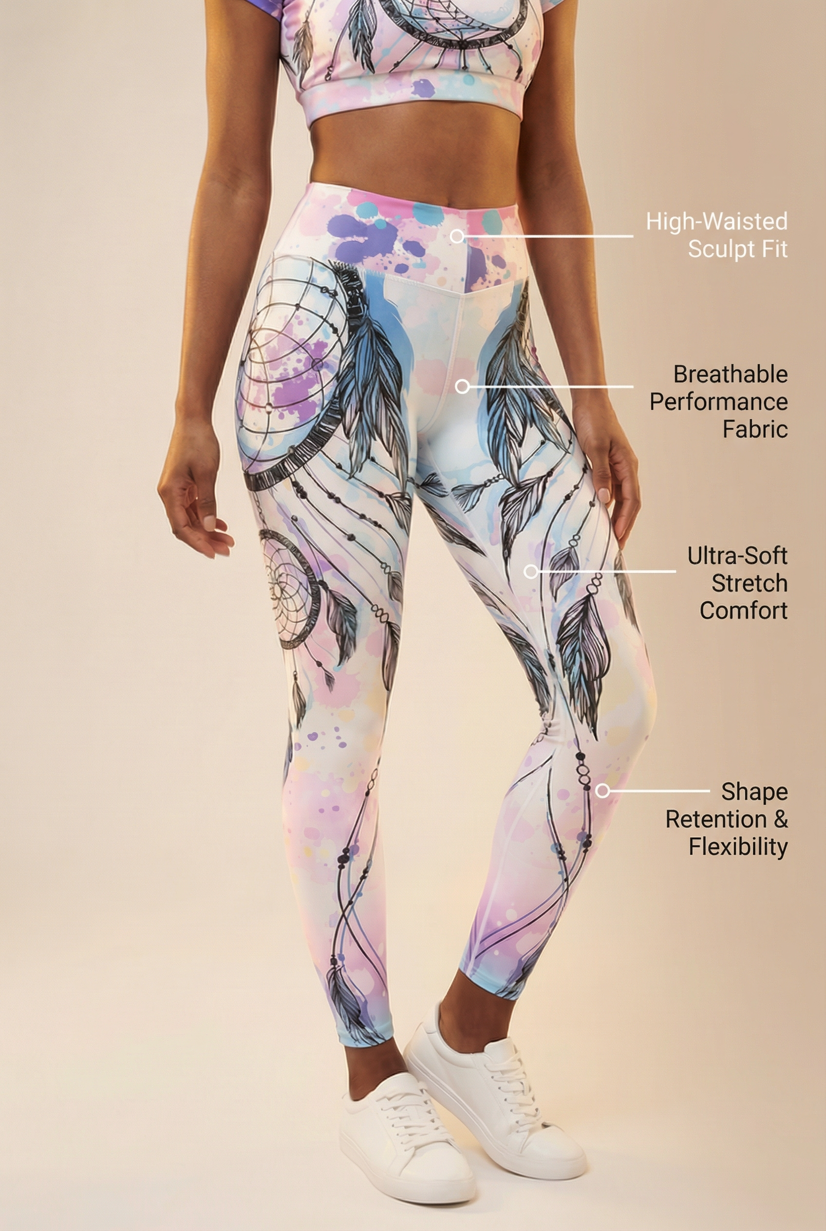 StudioPrint High-Waist Legging