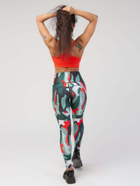 StudioPrint Multi Camo High-Waist Legging