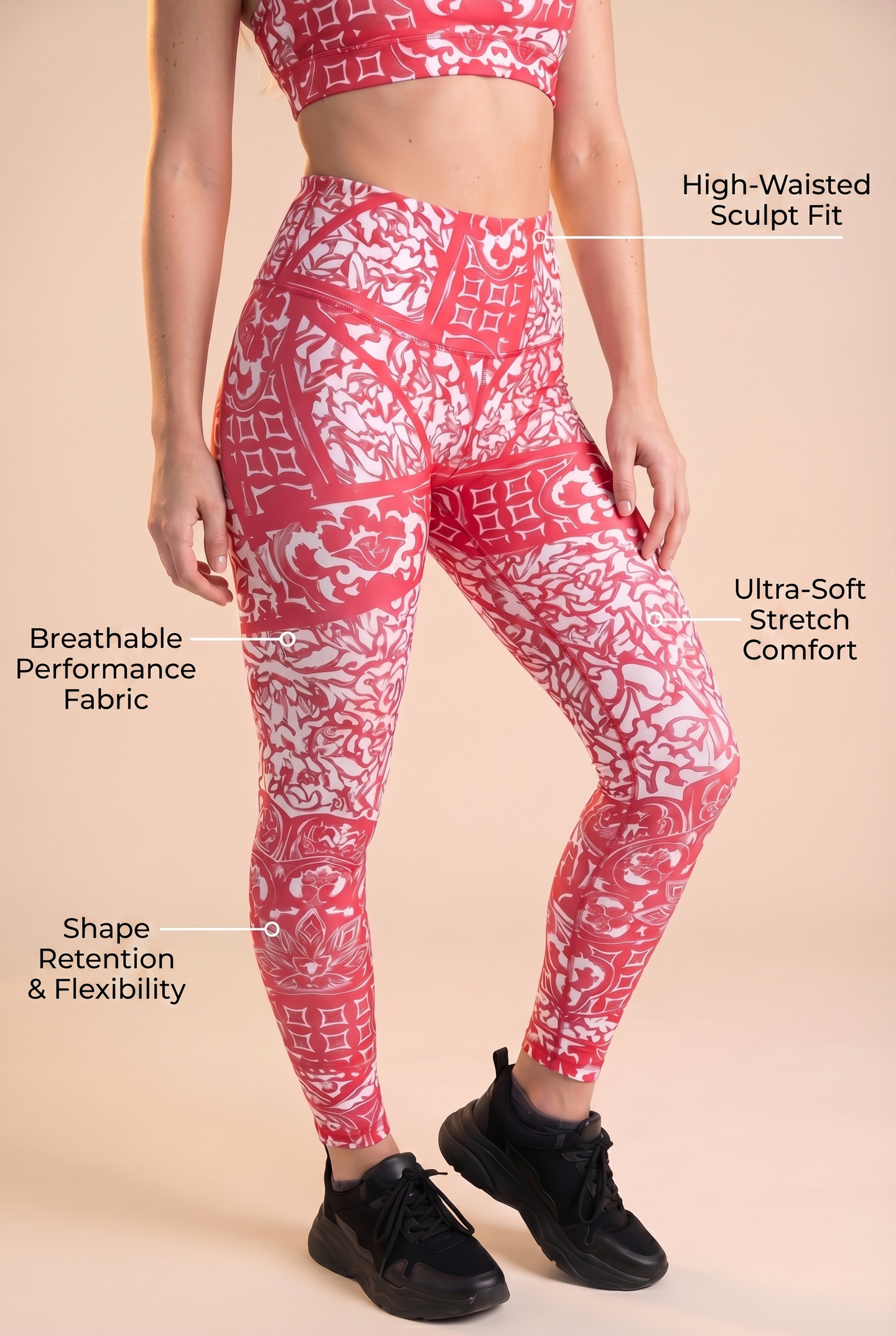 StudioPrint Ornamental High-Waist Legging