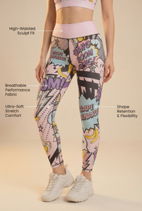 StudioPrint Pop Art High-Waist Legging
