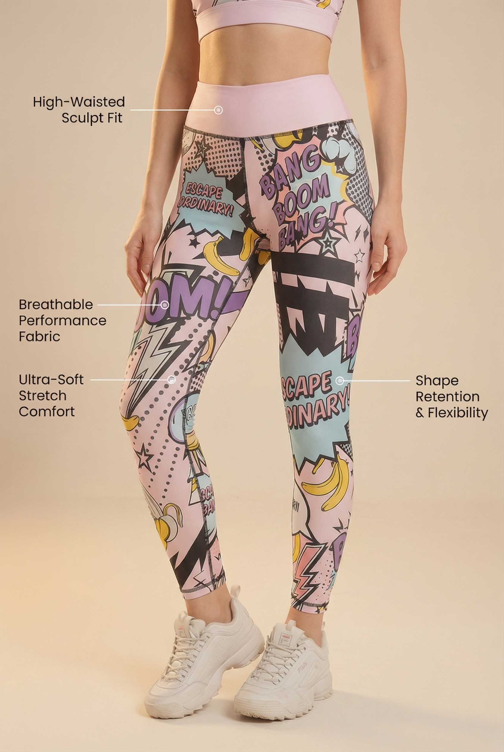StudioPrint Pop Art High-Waist Legging