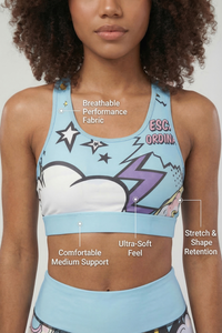 StudioPrint Pop Art Sports Bra