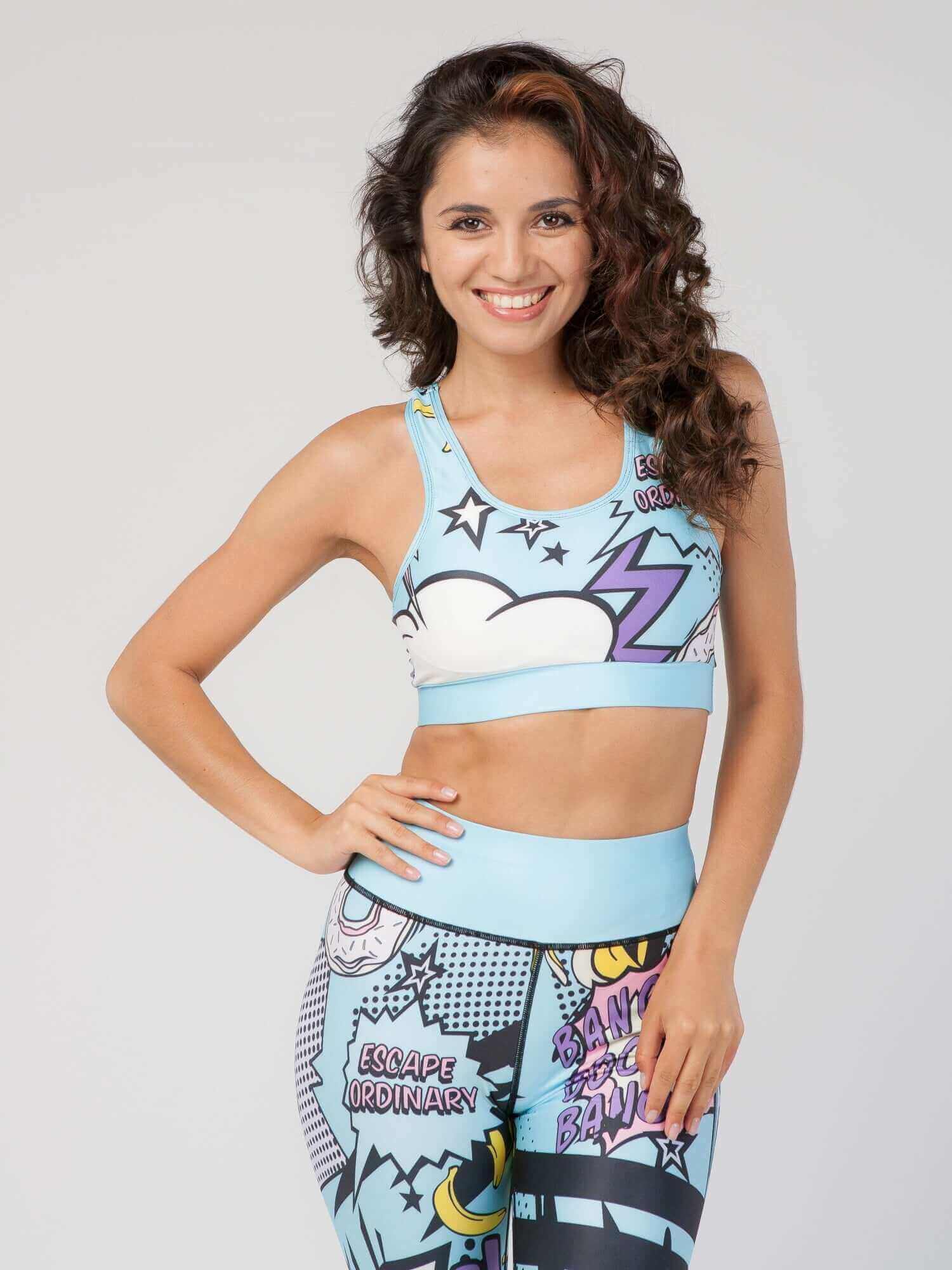 StudioPrint Pop Art Sports Bra