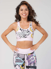 StudioPrint Pop Art Sports Bra