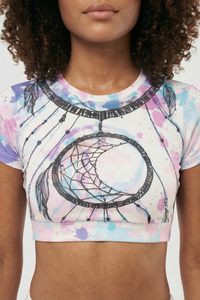 StudioPrint Sports Bra in Pink