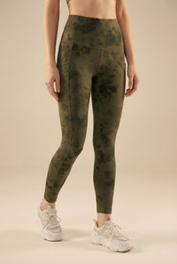 Tie-Dye Lift Pocket High-Waist Legging