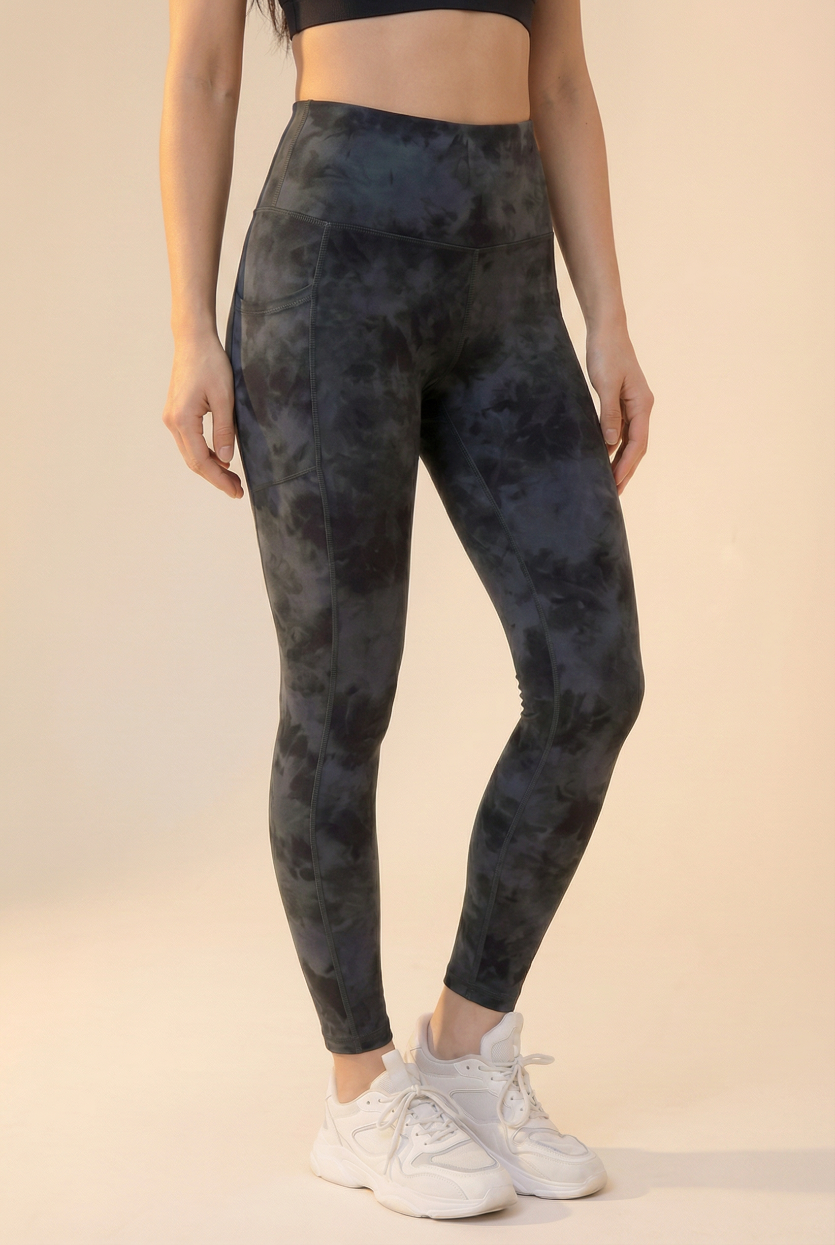 Tie-Dye Lift Pocket High-Waist Legging