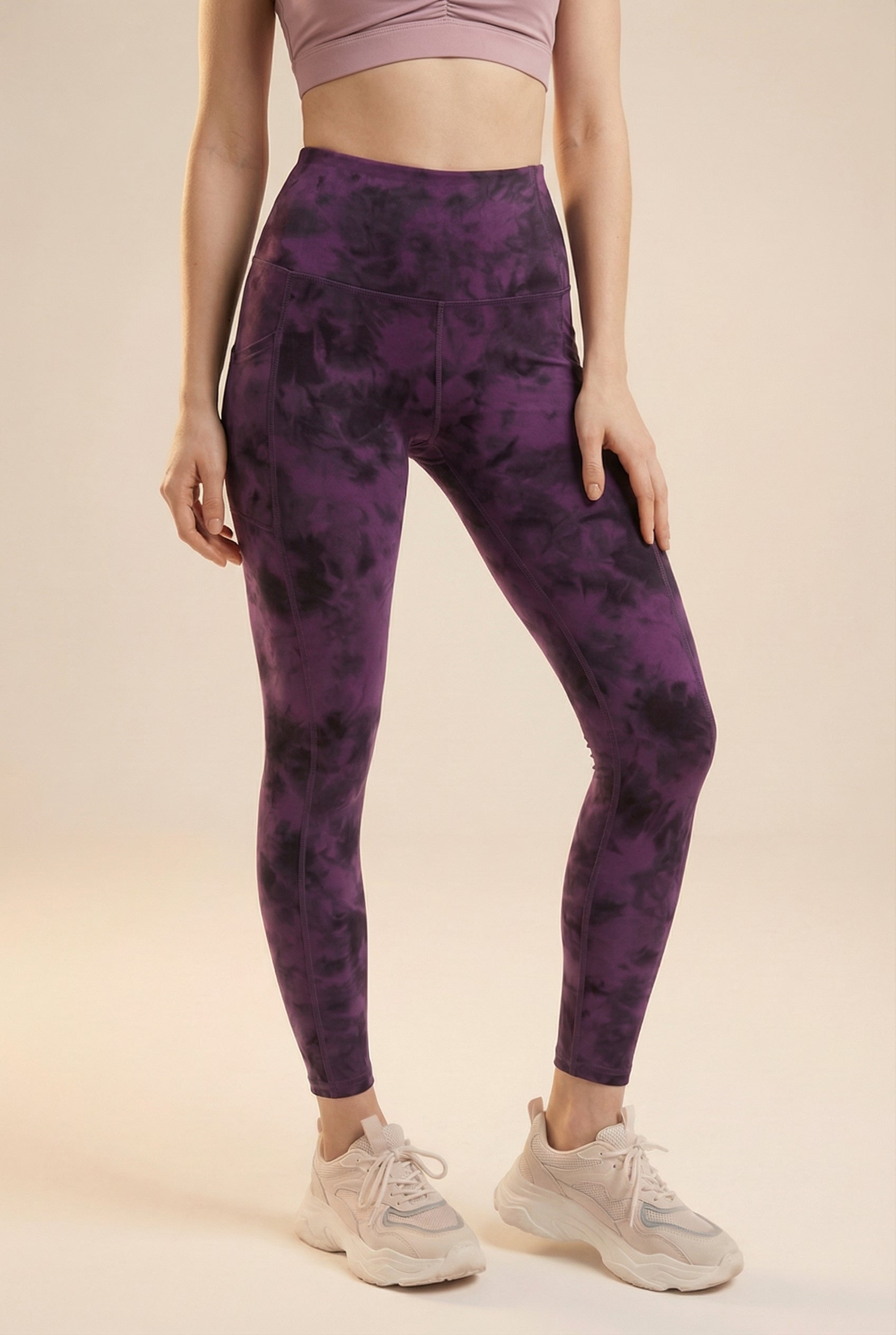 Tie-Dye Lift Pocket High-Waist Legging