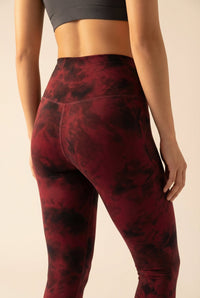 Tie-Dye Lift Pocket High-Waist Legging