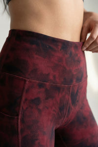 Tie-Dye Lift Pocket High-Waist Legging