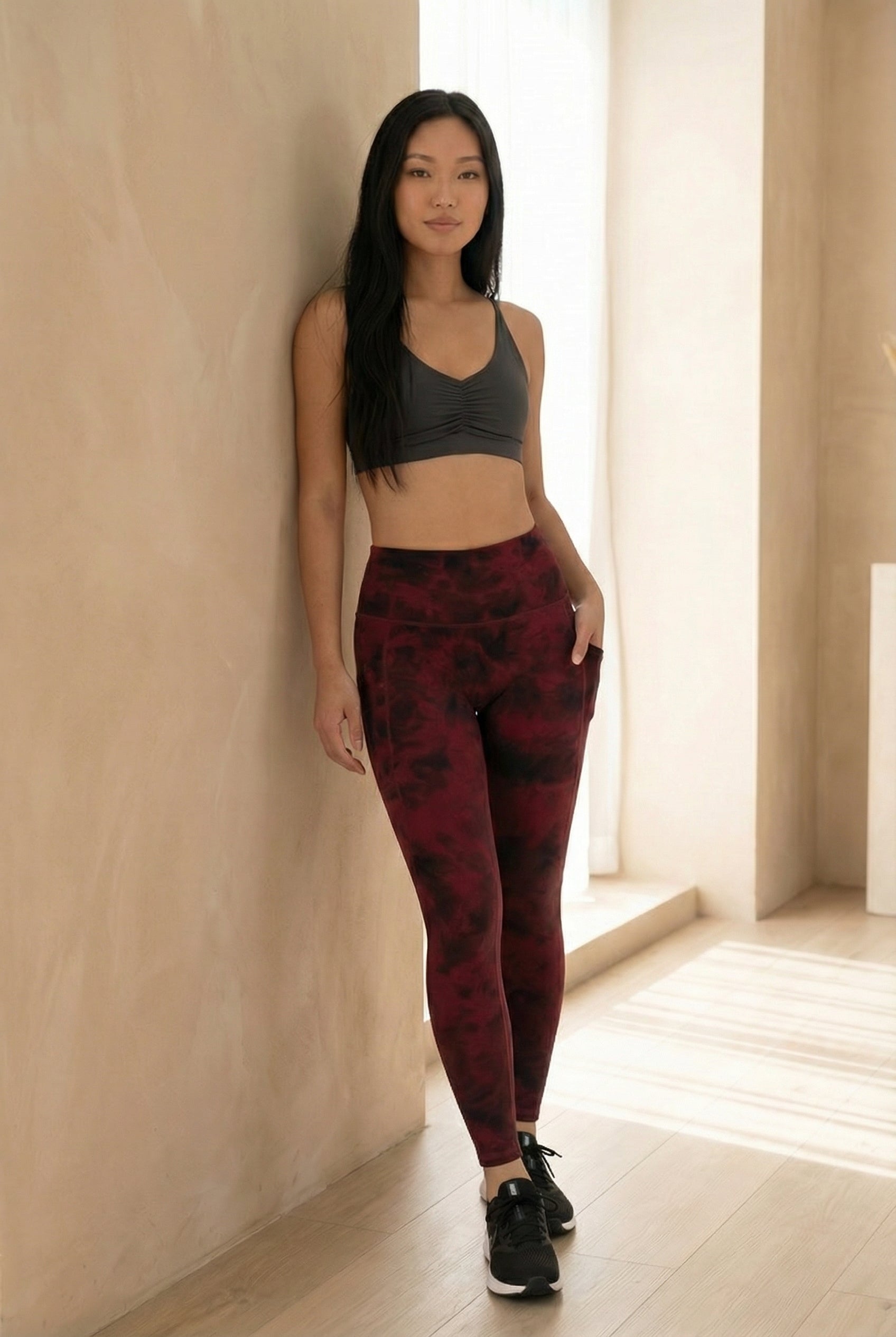 Tie-Dye Lift Pocket High-Waist Legging