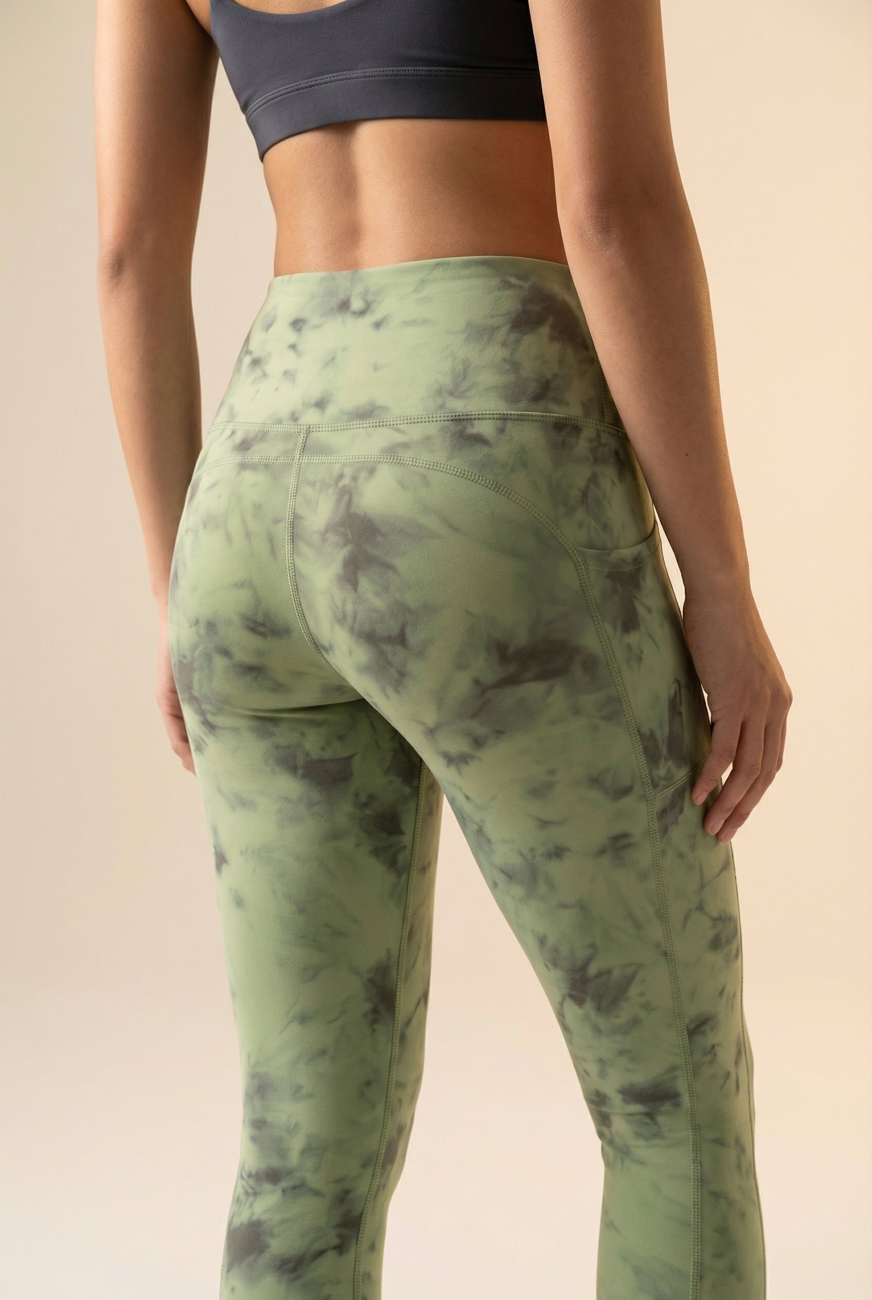 Tie-Dye Lift Pocket High-Waist Legging