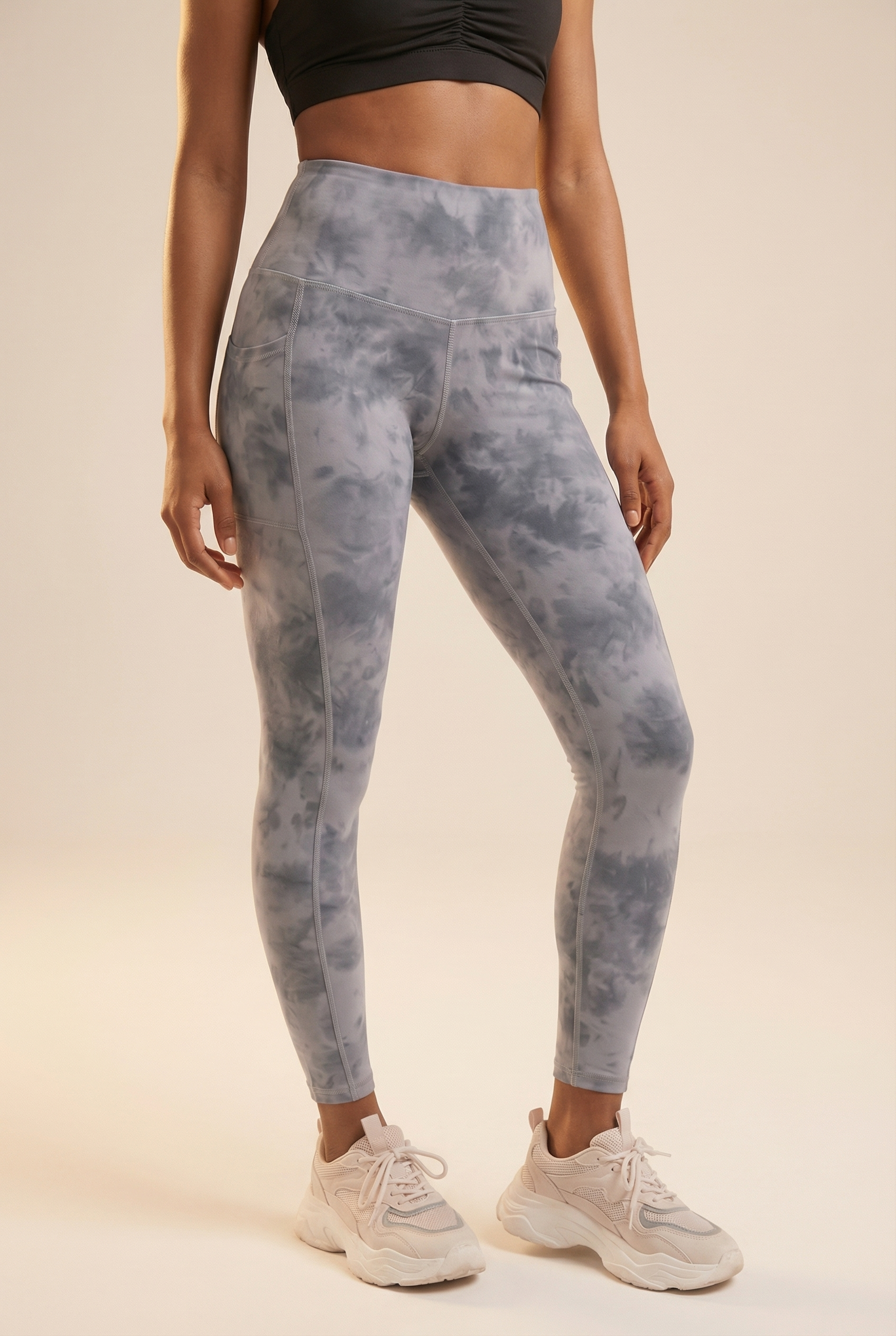 Tie-Dye Lift Pocket High-Waist Legging