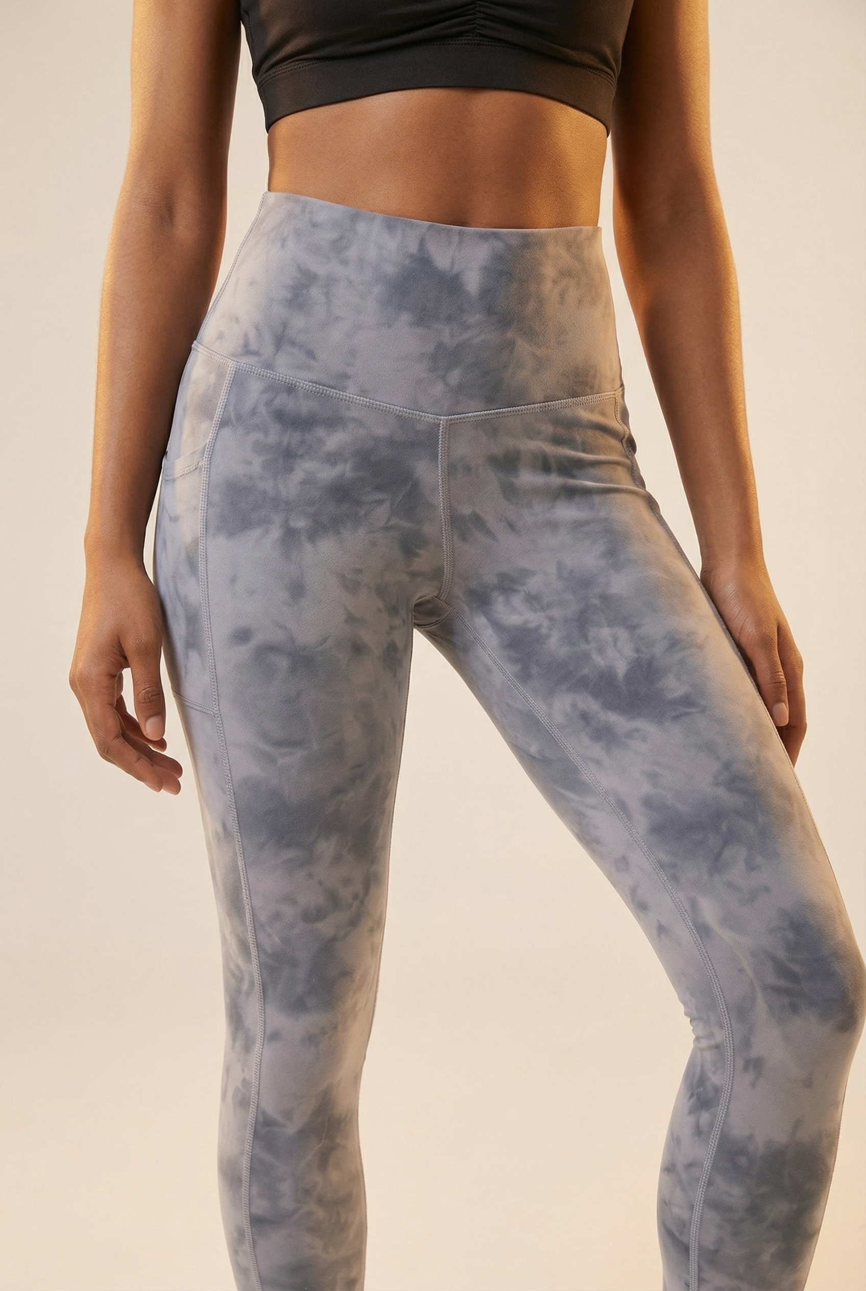 Tie-Dye Lift Pocket High-Waist Legging