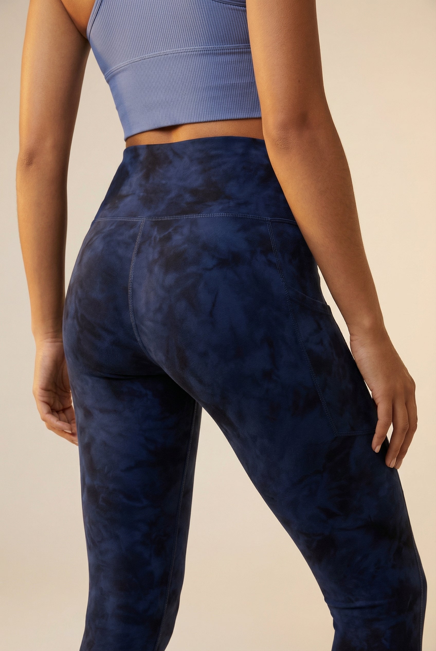 Tie-Dye Lift Pocket High-Waist Legging