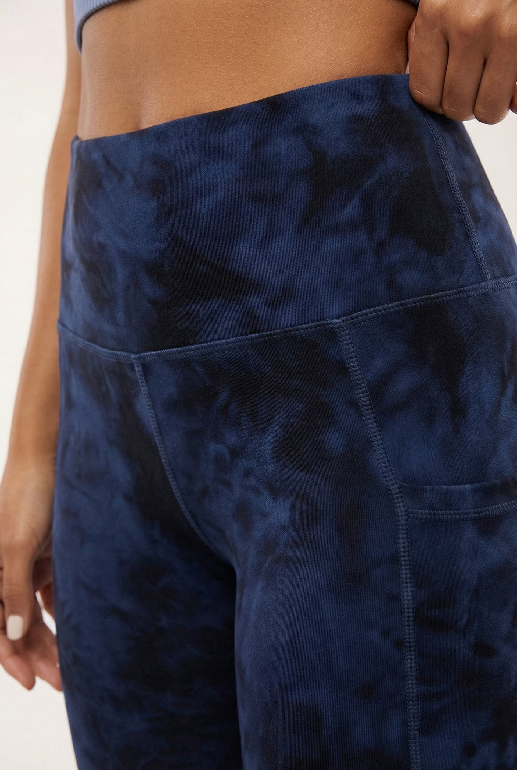 Tie-Dye Lift Pocket High-Waist Legging