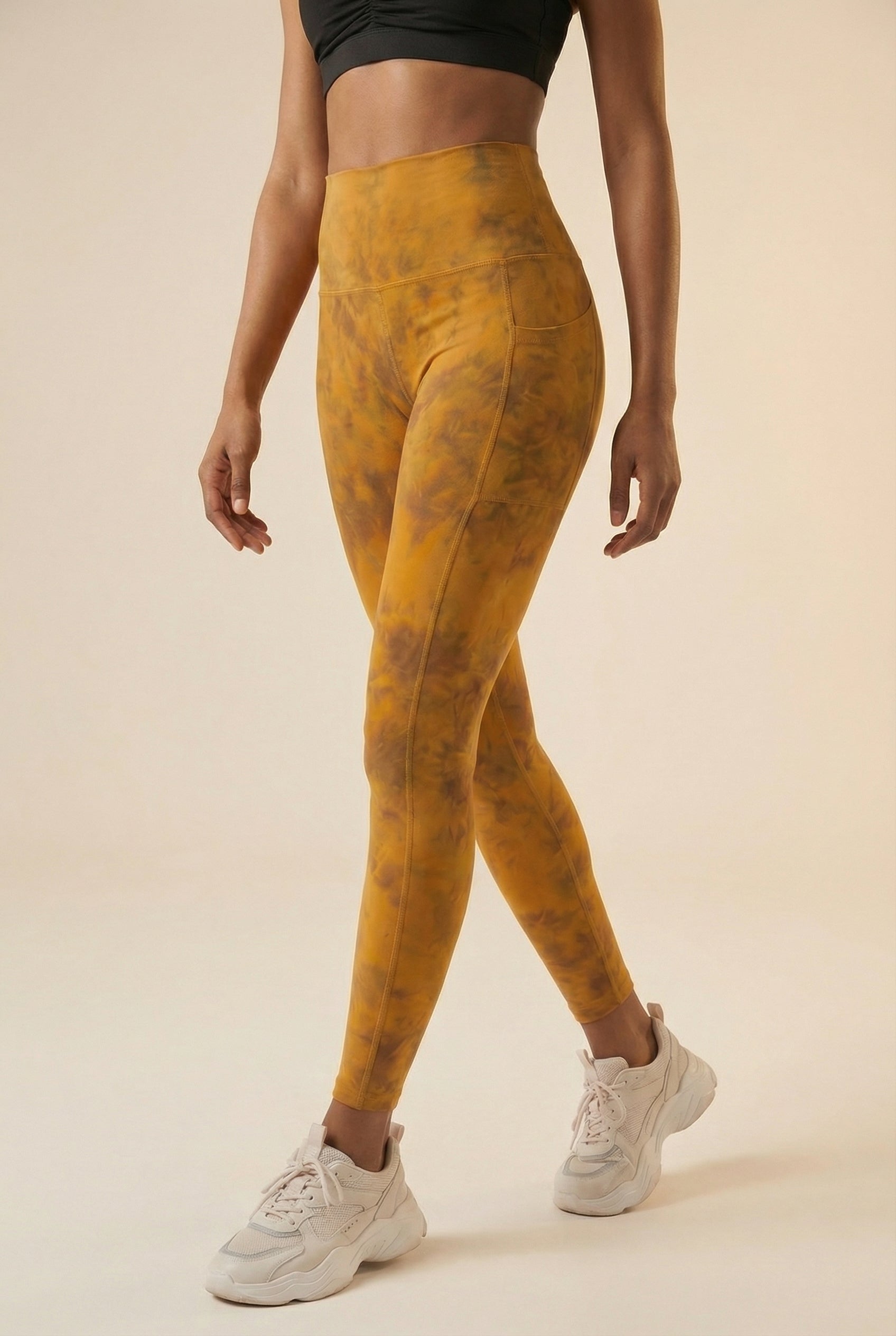 Tie-Dye Lift Pocket High-Waist Legging