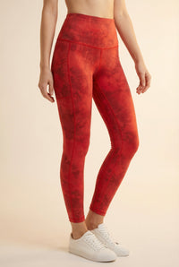 Tie-Dye Lift Pocket High-Waist Legging