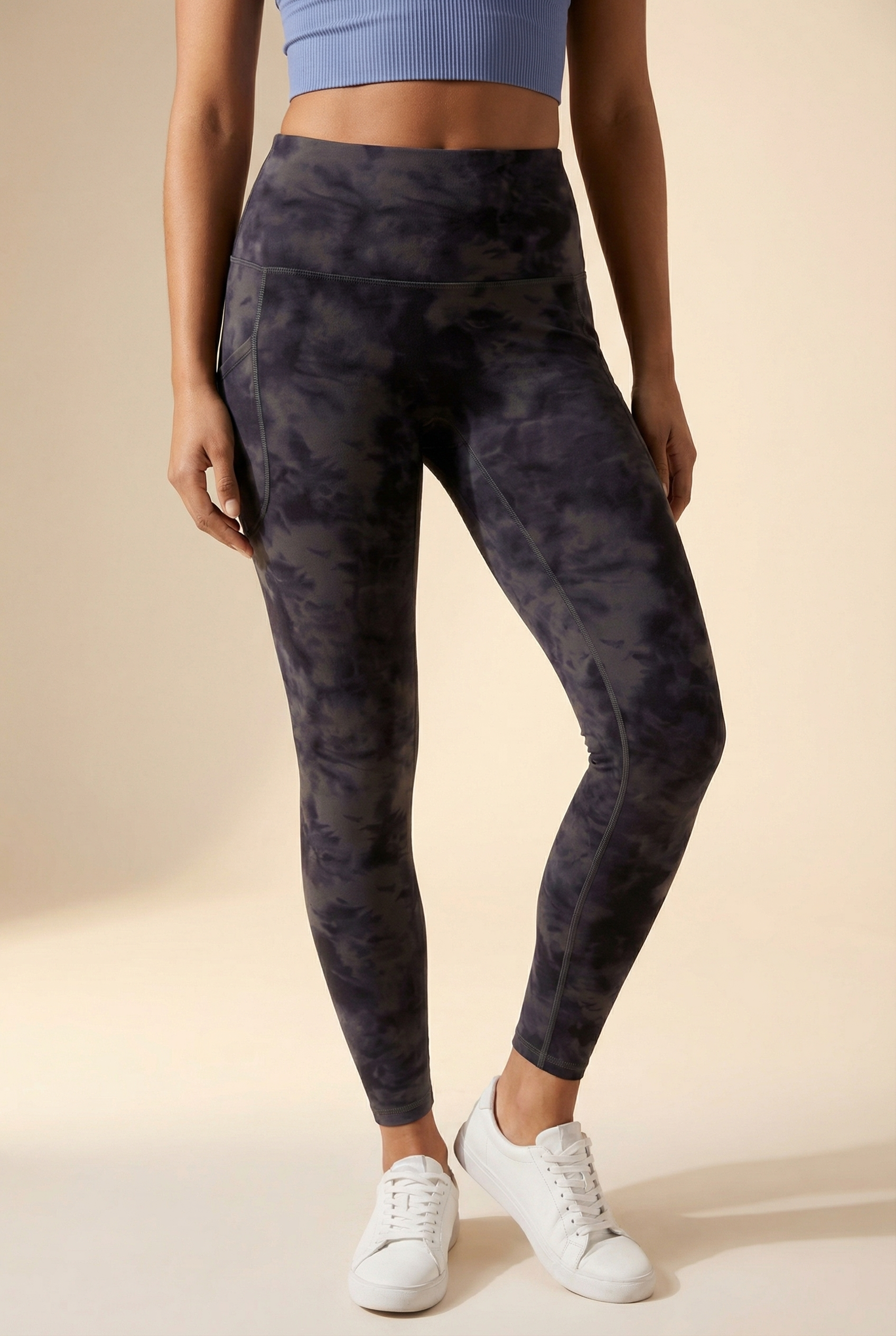 Tie-Dye Lift Pocket High-Waist Legging
