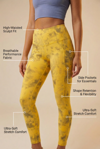 Tie-Dye Lift Pocket High-Waist Legging