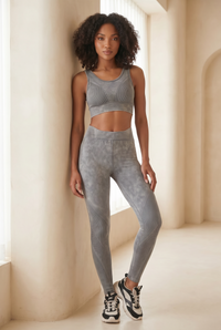 Seamless Melange High-Waist Legging