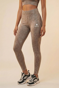 Seamless Melange High-Waist Legging