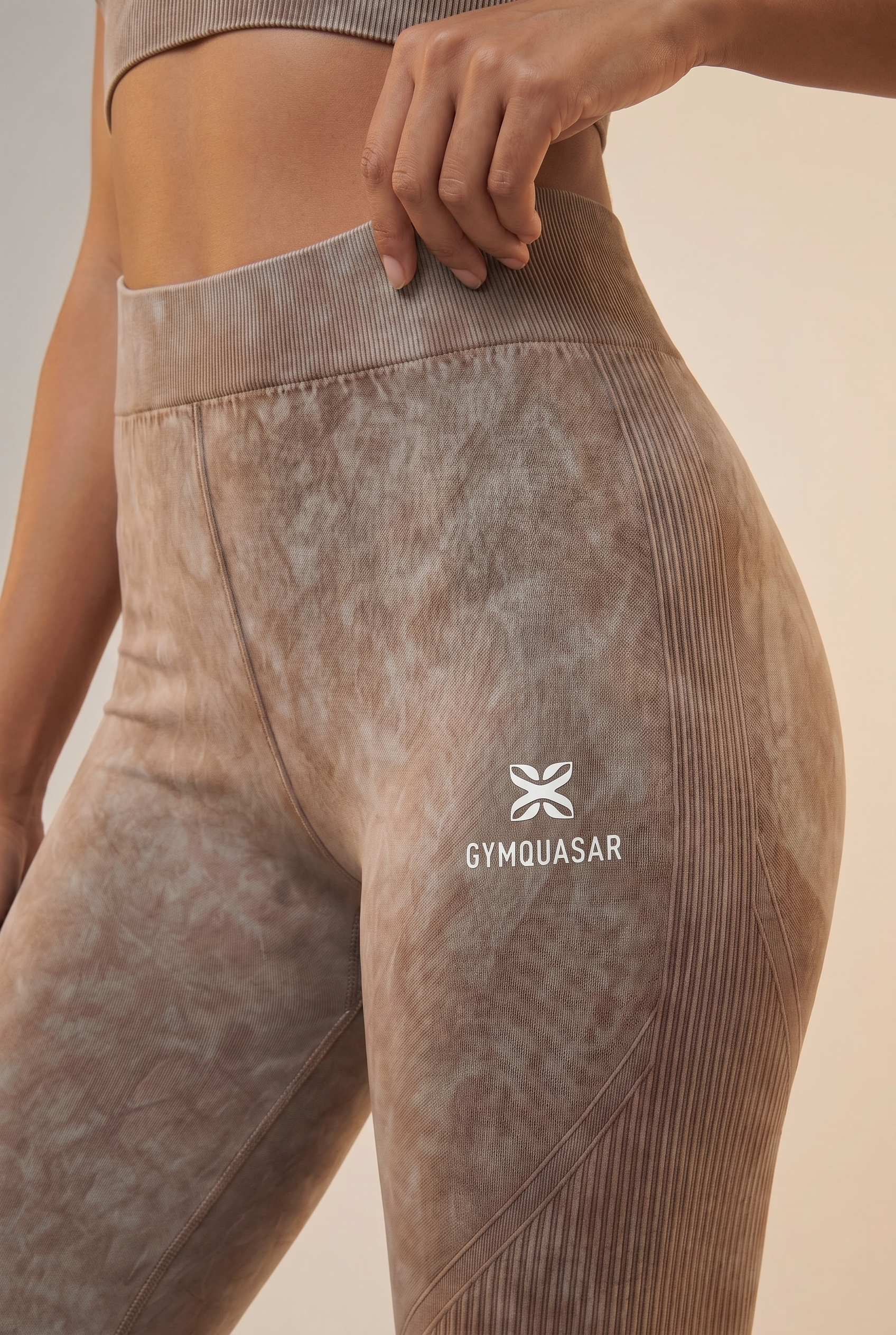 Seamless Melange High-Waist Legging