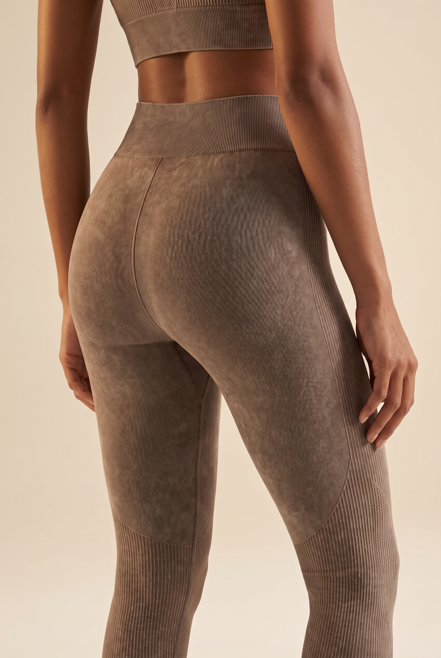 Seamless Melange High-Waist Legging