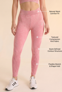 Seamless Melange High-Waist Legging