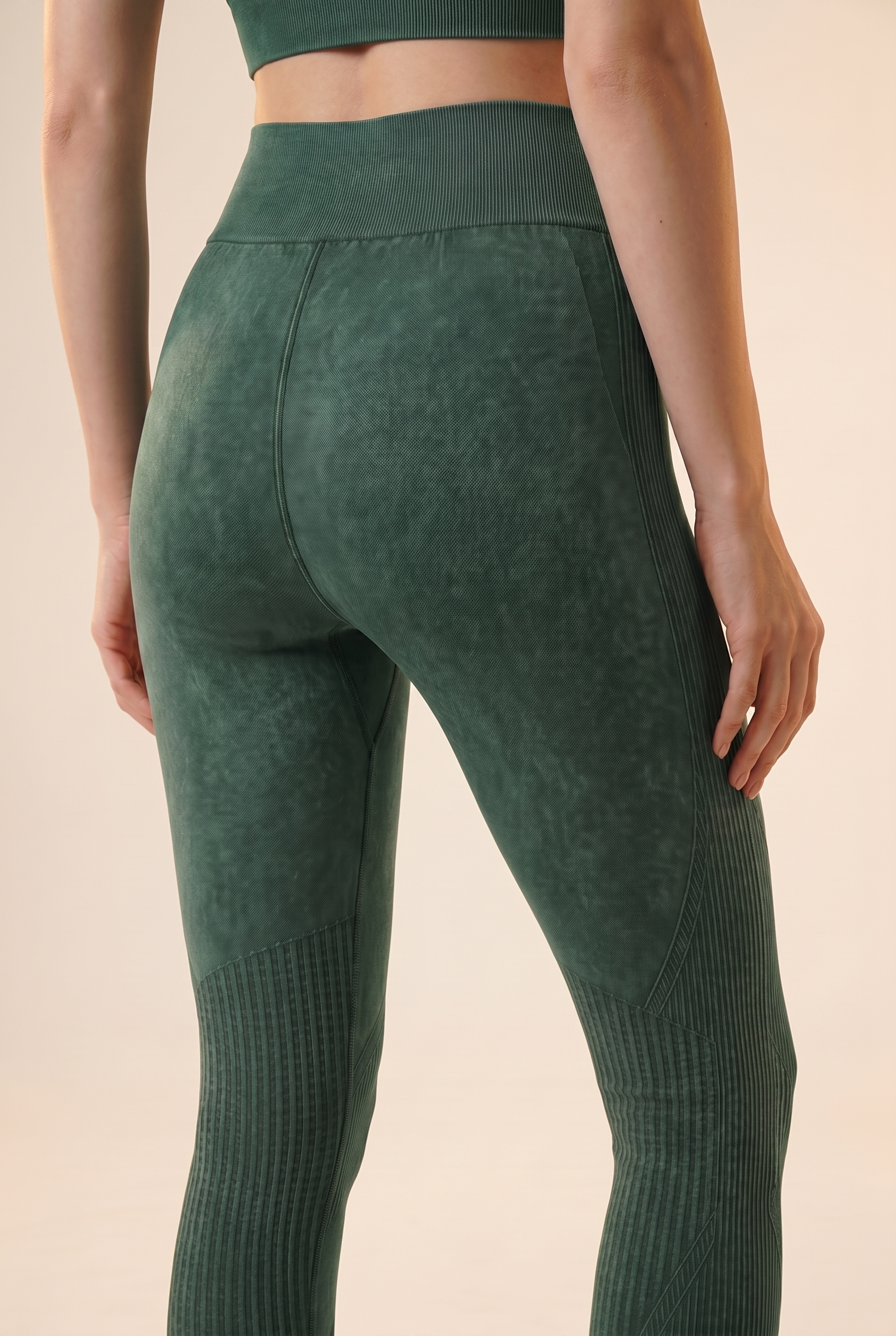Seamless Melange High-Waist Legging
