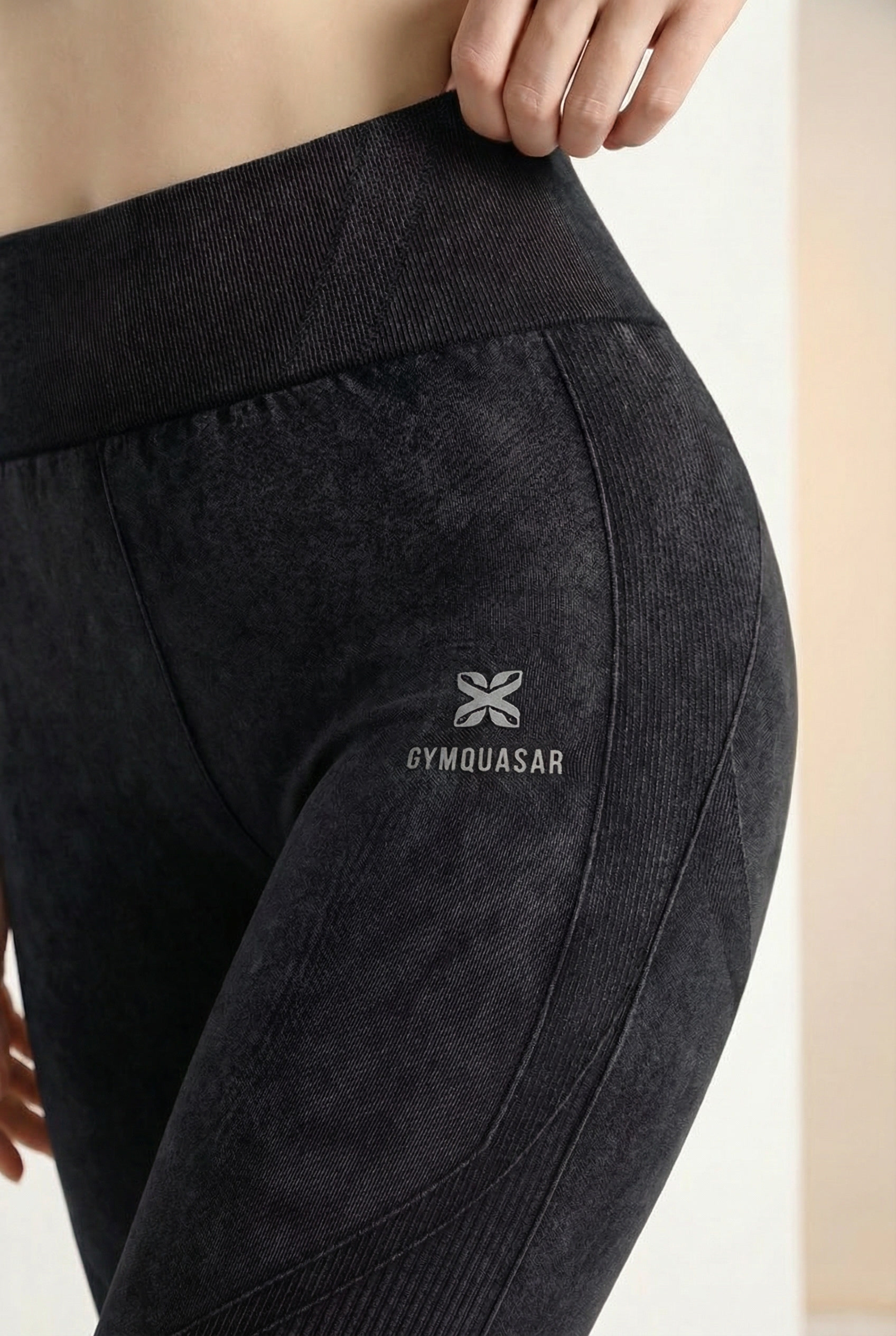 Seamless Melange High-Waist Legging