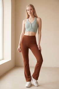 SoftTouch Pocket High-Waist Flare Legging