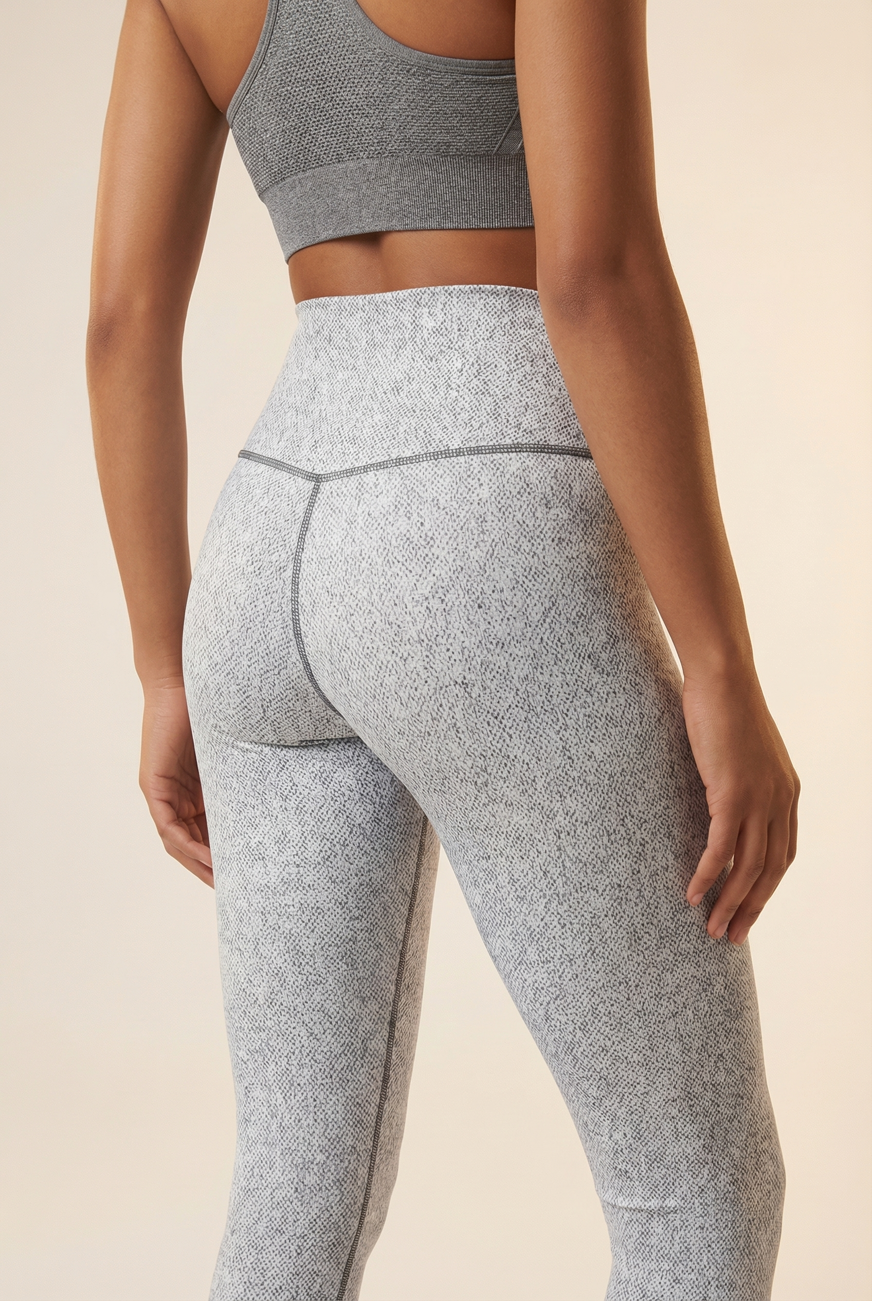 Melange High-Waist Legging