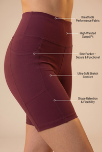Flex 3-Pocket Bike Shorts