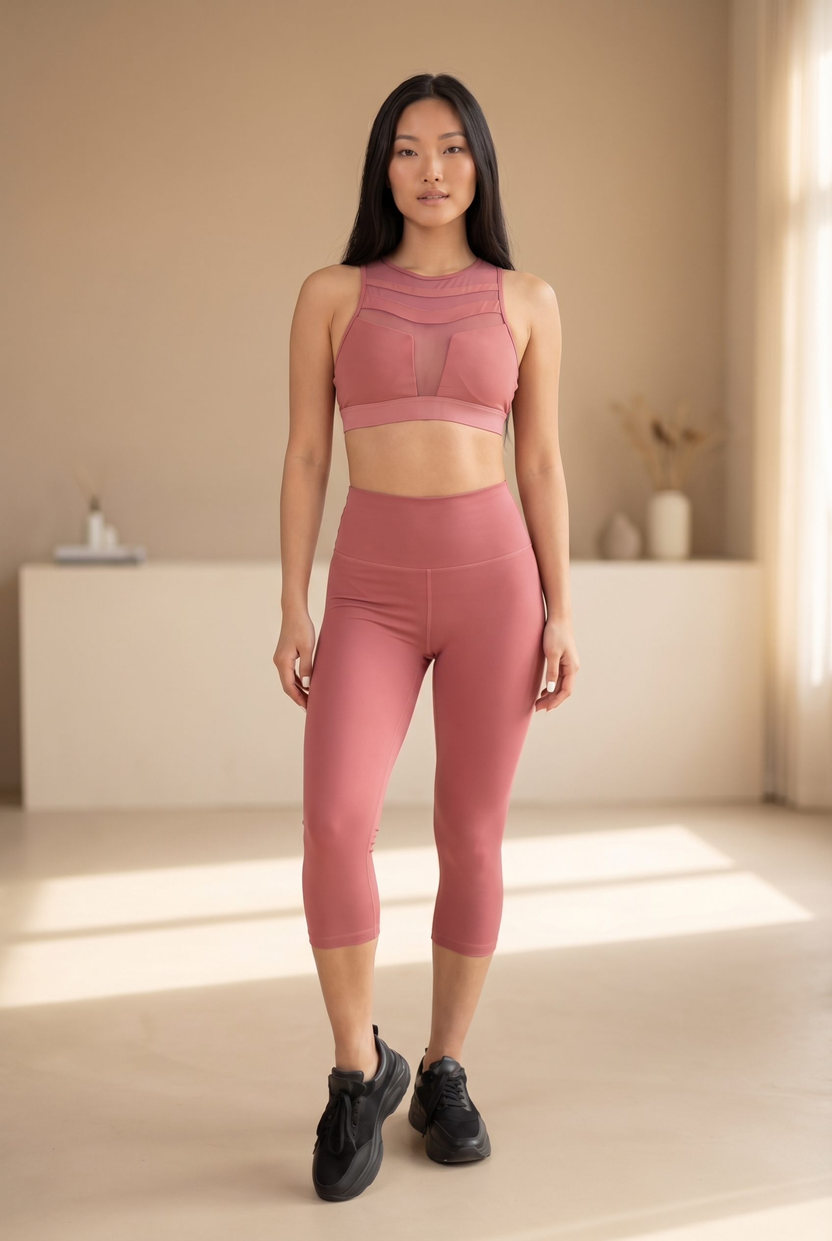 Contour High-Waist Capri Legging