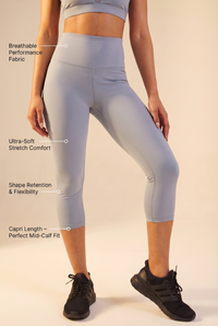 Contour High-Waist Capri Legging