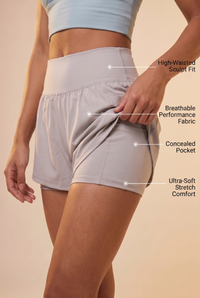 SoftTouch 3-Pocket Skorts