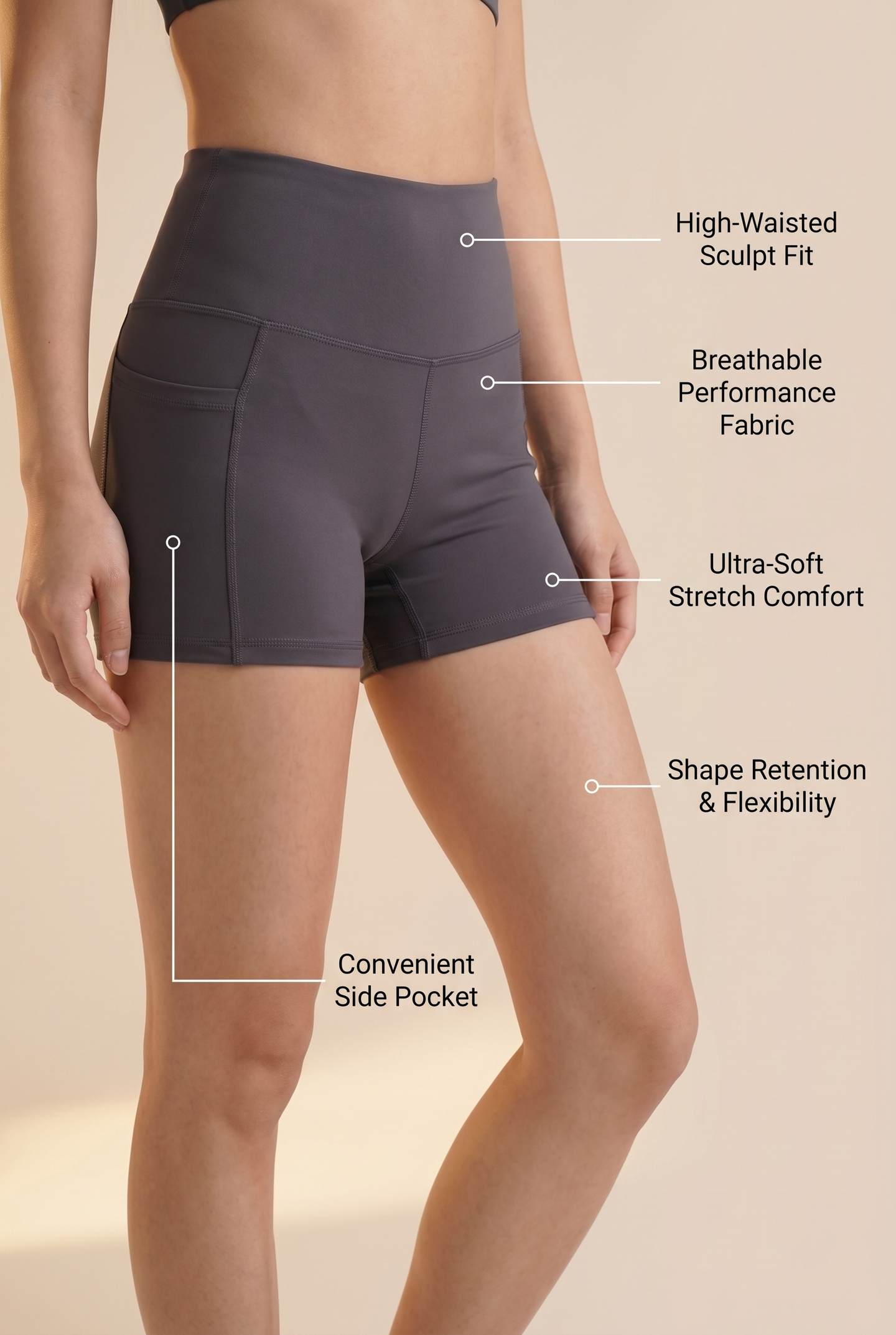 Flex 3-Pocket Performance Shorts