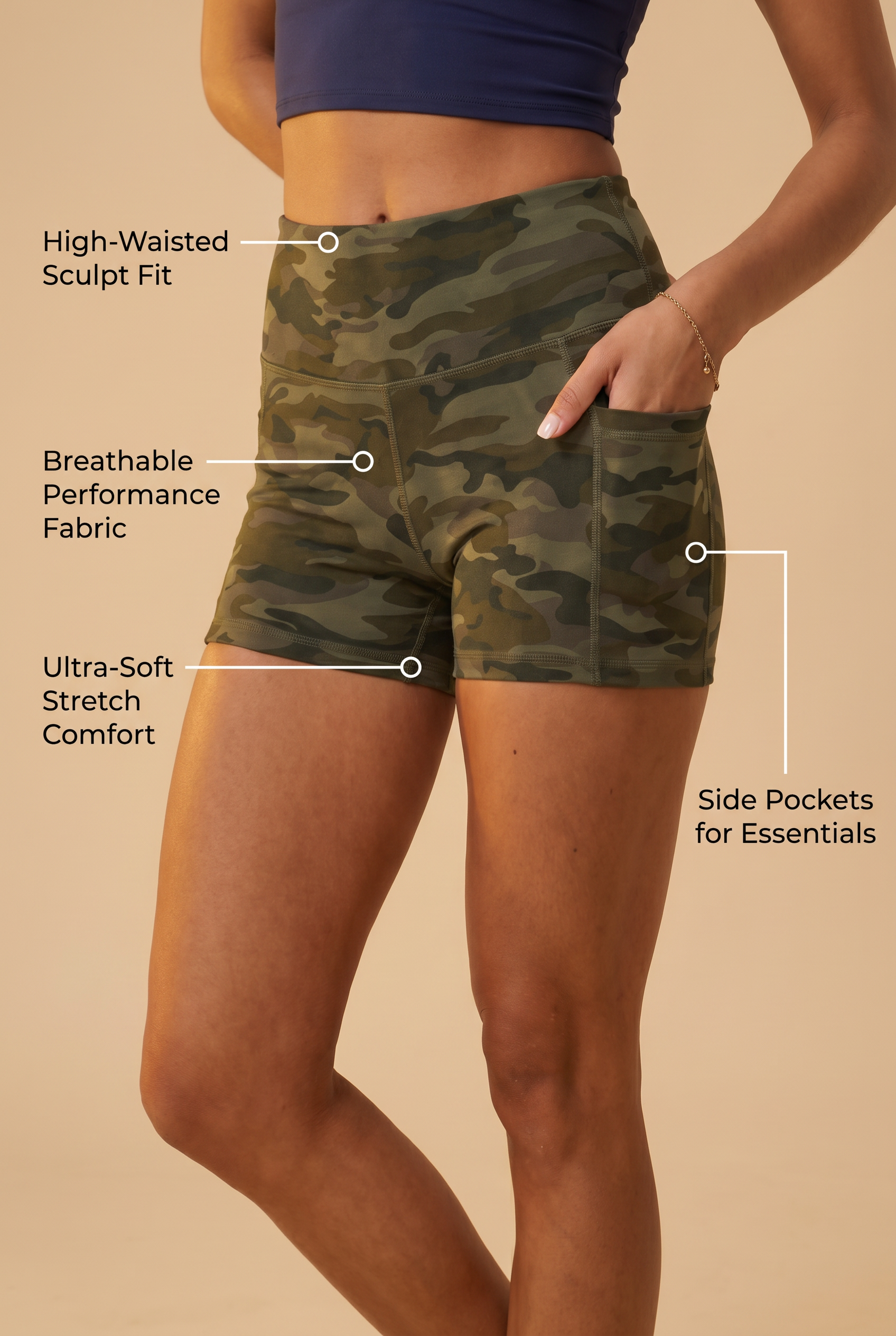 Flex 3-Pocket Performance Shorts
