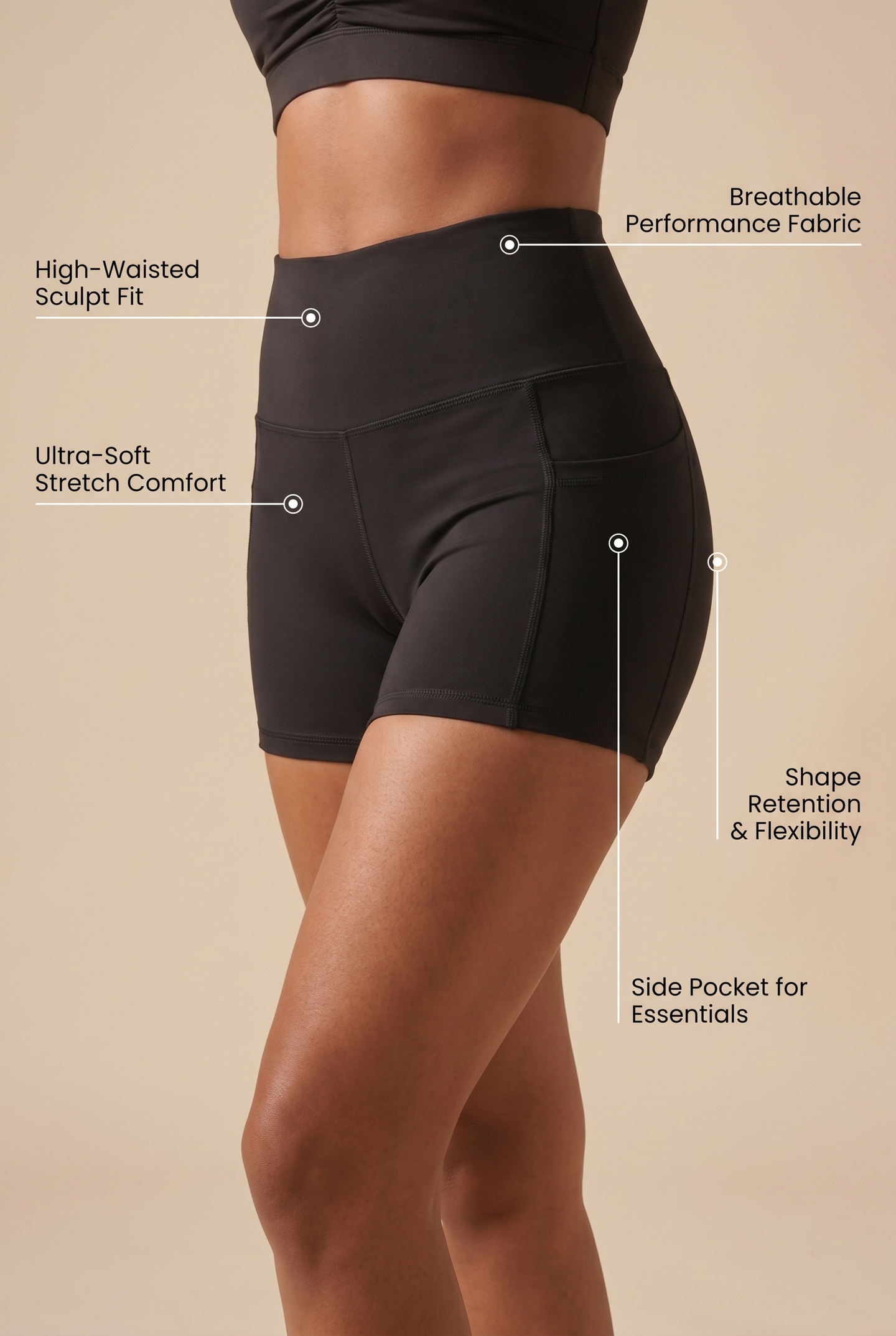 Flex 3-Pocket Performance Shorts