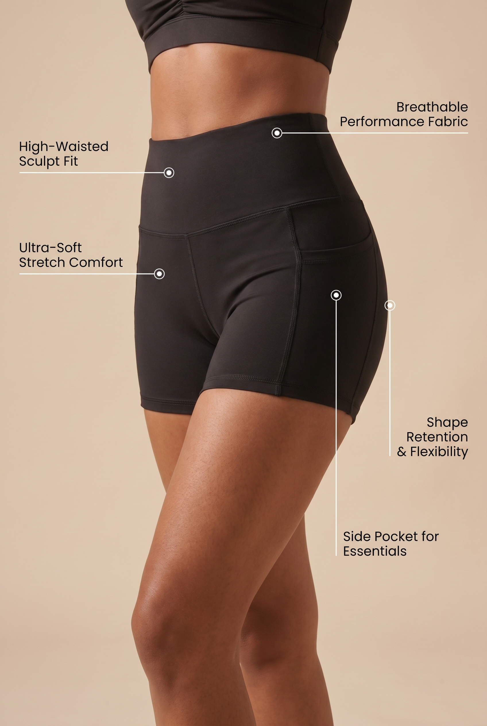 Flex 3-Pocket Performance Shorts